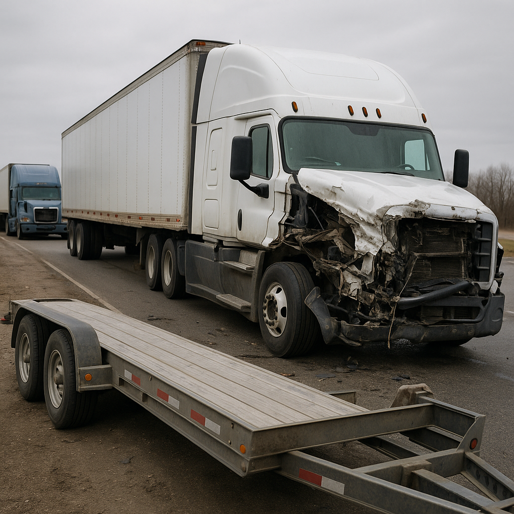 how long repairs take semi truck accident illustration for How Long Repairs Take After Semi Truck Accidents