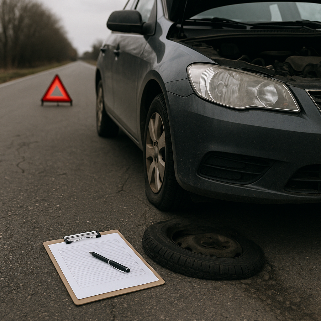 How to Document Mechanical Failure Signs at the Scene