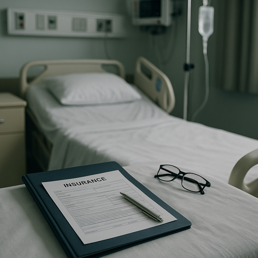 Illustration of Navigating Insurance During Hospital Stays