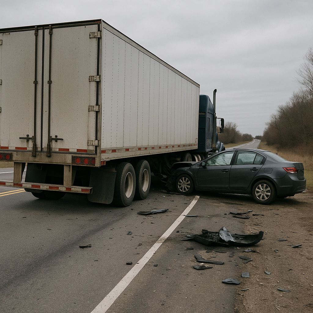 what happens right after semi truck accident illustration for What Happens Right After a Semi Truck Accident