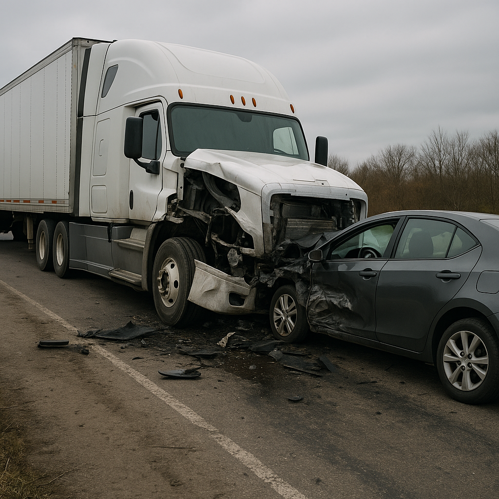 total loss after truck accident illustration for What is a total loss after a truck accident